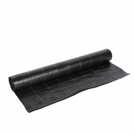 Plase umbrire - Folie pentru mulcire Micul Fermier GF-1855, 1.2m x 100m, Negru