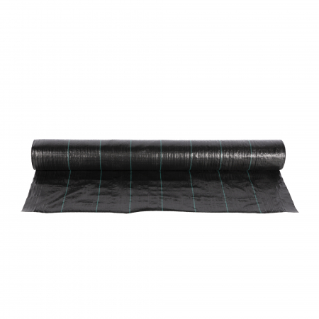 Folie pentru mulcire Micul Fermier GF-1855, 1.2m x 100m, Negru [1]