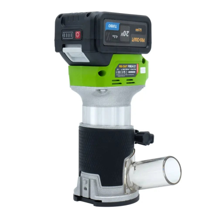 Freze lemn - Freza de lemn, pe acumulator, ProCraft, 20V/4Ah, 16000-36000RPM, 6 Trepte viteza