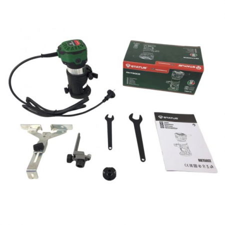 Freza electrica Status RH 750, router lemn, 750W, 10000-30000RPM, Variator viteza, Italia [10]
