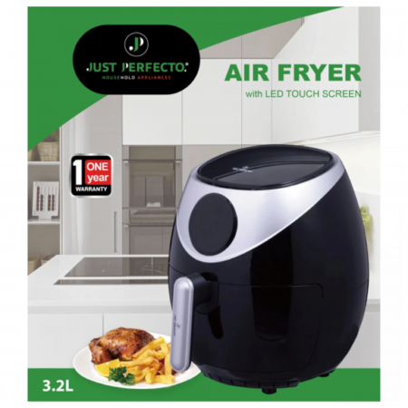 Friteuza cu aer cald Just Perfecto JL-20, 1400W, Capacitate cos 3.2L, Timer 60min., Temperatura reglabila [4]