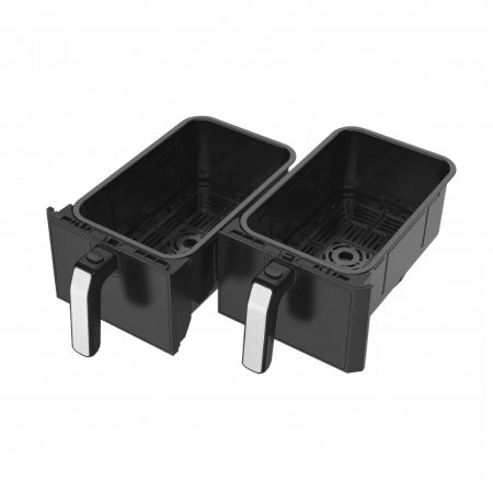 Friteuza dubla Just Pefecto JL-09, 1700W, Capacitate cosuri 2x4L, Timer 90min., Temperatura reglabila [1]