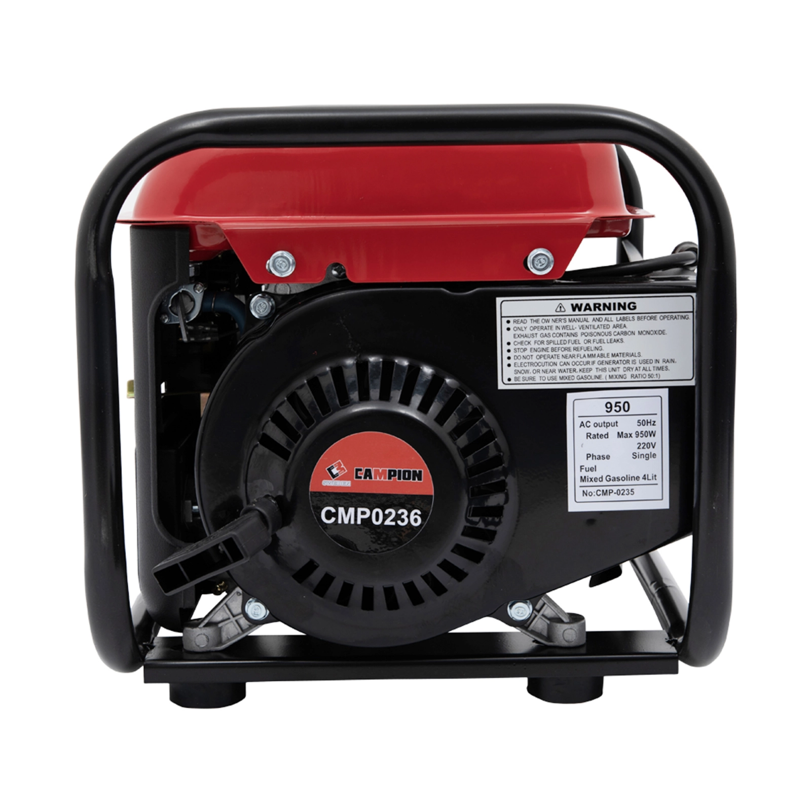 Generator electric Campion CMP0236, 950W, cu cadru, Monofazat, 63CC, AVR Automat [3]