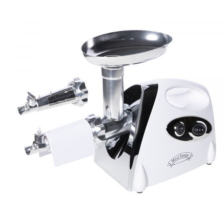 Masina electrica de tocat carne MGB-080 - Micul Fermier GF-0418, Alba, 1200W, 1.6 kg/min. [2]