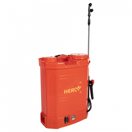 Pompa de stropit cu acumulator HERLY GF-1227, 16L, Rosie [0]