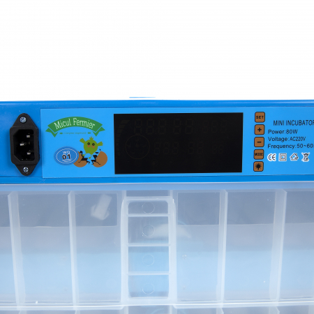 Incubator automat Micul Fermier GF-1509, 80W, 2 etaje, 128 oua gainaIncubator automat Micul Fermier GF-1509, 80W, 2 etaje, 128 oua gaina [2]