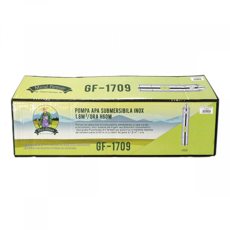 Pompa apa submersibila Micul Fermier 4SK-100, 60m, inox, cu snec, 1.8mc [3]