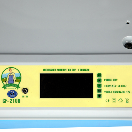 Incubator automat Micul Fermier GF-2100, 80W,4 canale control, 1 sertar, 64 oua [2]
