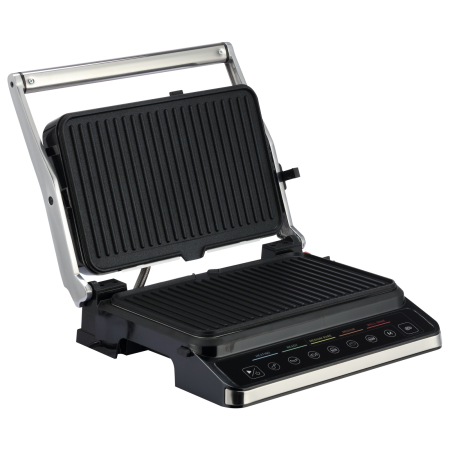 Gratar electric BOHM HOME BEGM160DS, 1600 W, placi detasabile antiaderente, afisaj digital, control tactil [4]