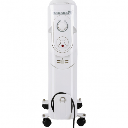 Calorifer electric Hausberg HB-8900AB, 1500 W, 7 elementi, 3 nivele de putere, termostat reglabil [1]