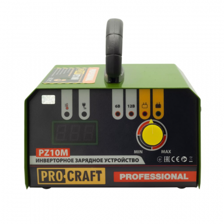 Incarcator auto cu cablu, Procraft Pz10M, 165 W, 6V-12 V, 10-150 Ah [1]