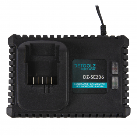 Incarcator Detoolz DZSE206 pentru un acumulator 18V, incarcare 4A/h [2]