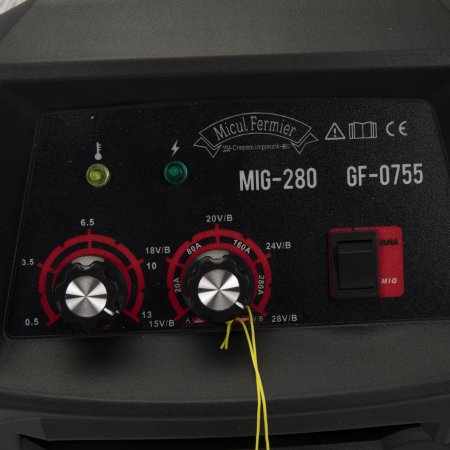 Invertor Micul Fermier MIG-280 GF-0755, 280A, electrod 1.6 - 4.0mm, sarma 0.6 - 1.2mm [10]