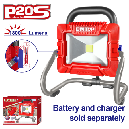 Scule si Unelte - Lampa portabila fara acumulator si incarcator - LWL2025, EMTOP