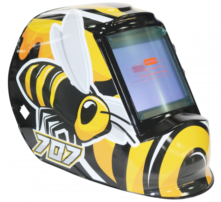 Accesorii pentru sudura - Masca de sudura cu cristale lichide 9-13 Bumblee Bee, 4 senzori, Intensiv 53179