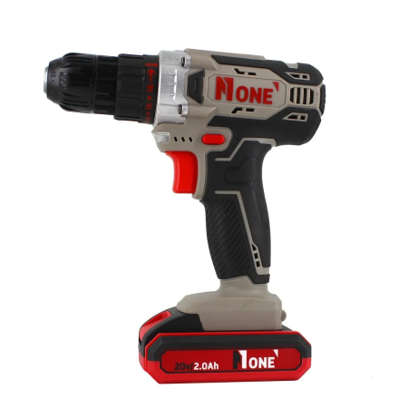 Masina de gaurit si insurubat cu 2 acumulatori Number One Promo, 20 V, 2.0 Ah, 32 Nm, 400 rpm insurubare, 1400 rpm gaurire [1]
