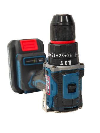 Mașină de găurit și înșurubat cu acumulator DDT JCTPEB HLP10-9002, Brushless, 48V, 2 acumulatori, cuplu reglabil, sistem autoblocaj,  valiză de transport [8]