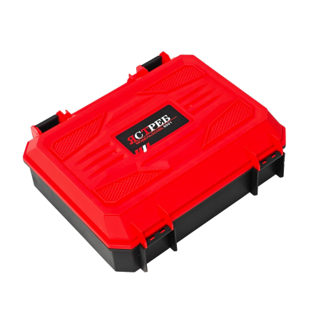 Mașină de găurit și înșurubat cu acumulator DDT JCTPEB HLP10-9002, Brushless, 48V, 2 acumulatori, cuplu reglabil, sistem autoblocaj,  valiză de transport [1]