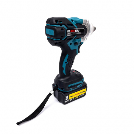 Masina de insurubat cu impact pe acumulatori ProTools World, bormasina, 36V, 8AH, 2 acumulatori [8]