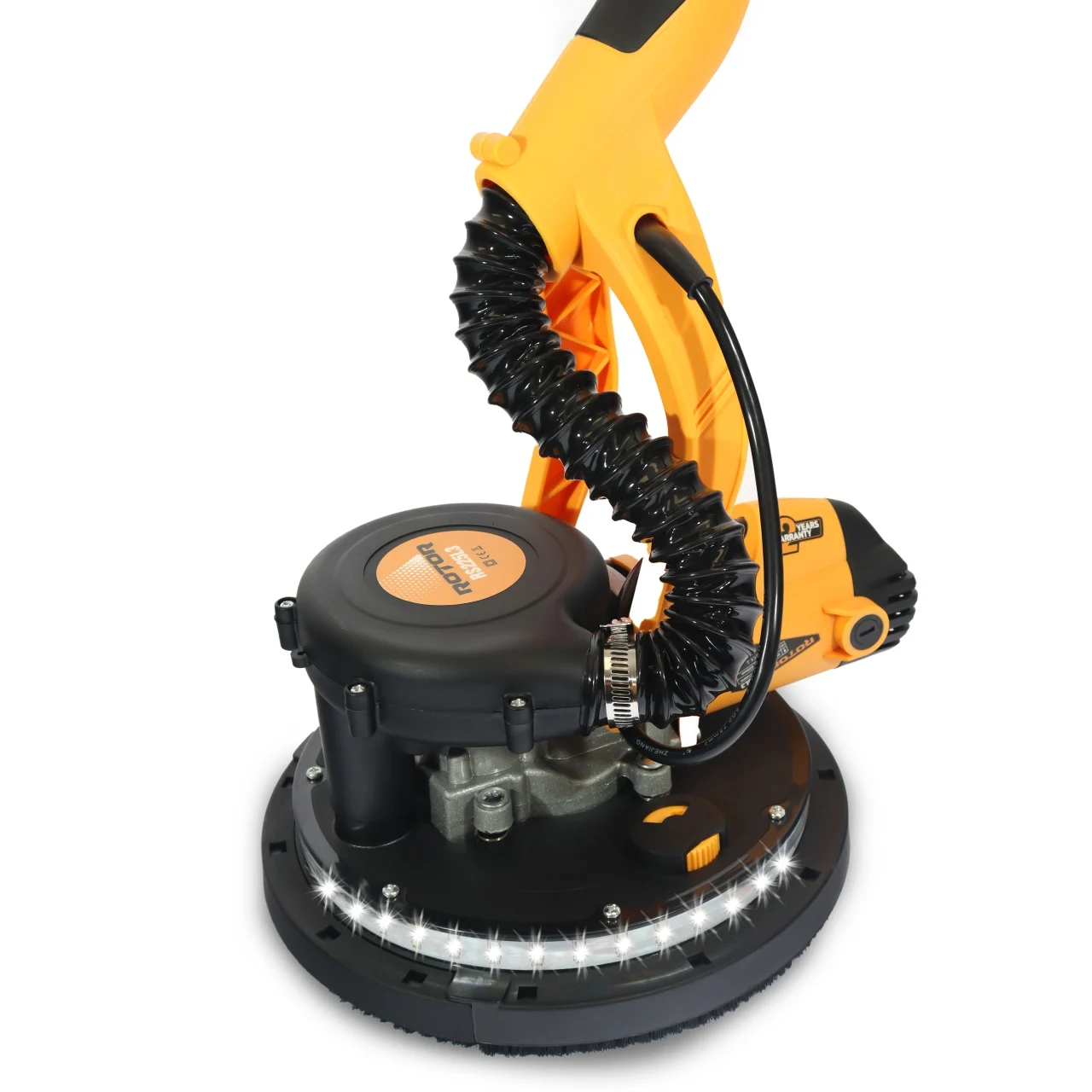 Masina de slefuit pereti extensibil Rotor, 750W, 800-1750RPM, 6 discuri abrazive, sac colector + furtun aspiratie [1]