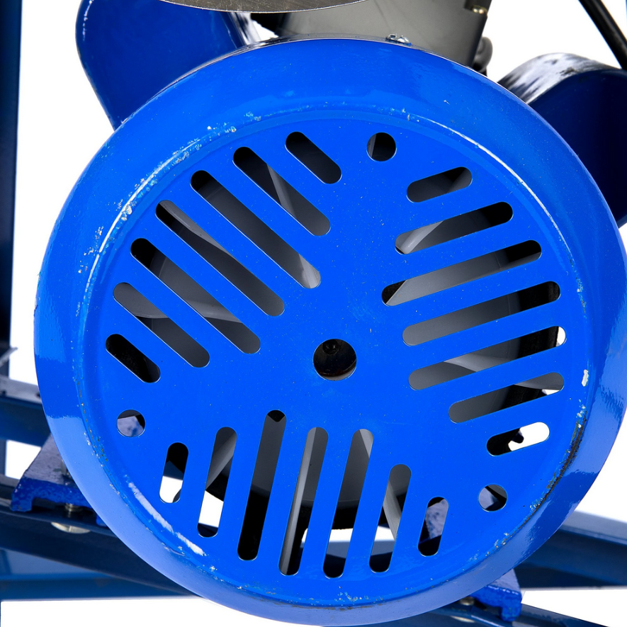 Masina de tocat carne cu palnie si motor electric Nr.32 Altai, 2.5KW, 1400RPM, Aluminiu, Argintie/ Albastra [3]