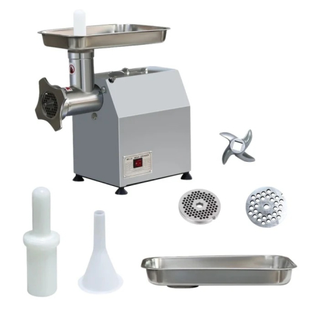Masini de tocat - Masina de tocat carne, electrica, MK-22, 4500W, Inox, 2 site incluse, accesoriu carnati