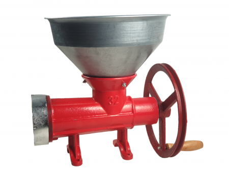 Masina de tocat carne manuala Elefant TB-6, Fonta, cu rulment si palnie [1]