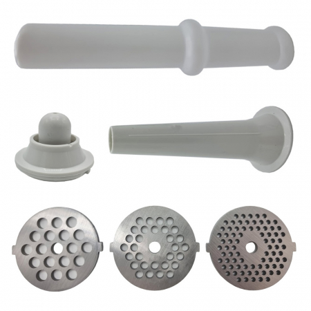 Masina de tocat carne Ypan Mencoza, 2800W, design modern, 3 site, accesoriu pentru carnati, accesoriu chiftele, motor cupru [2]