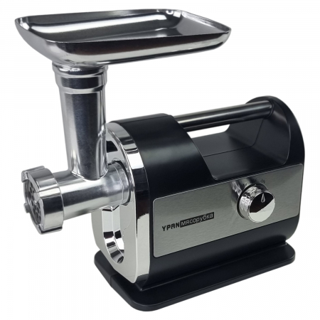 Masina de tocat carne Ypan Mencoza, 2800W, design modern, 3 site, accesoriu pentru carnati, accesoriu chiftele, motor cupru [1]