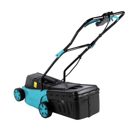 Masina de tuns gazon pe acumulator Detoolz DZSE228, 18V, 3 Trepte inaltime, Latime taiere 320mm, Capacitate 20L, 3800RPM, fara acumulator si incarcator [12]