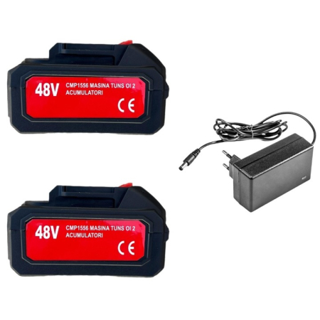 Masina de tuns oi pe acumulator, 48V/6000mAh, 1000W, 2 acumulatori, Accesorii incluse, Geanta de transport [4]