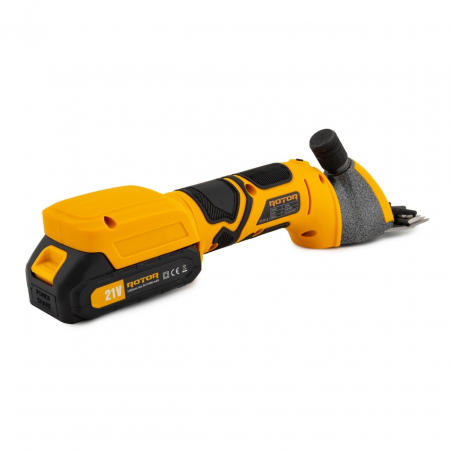 Masina de tuns oi pe acumulator Rotor, Putere 200W, 800RPM, Capacitate 21V/1.5Ah, 2 acumulatori inclusi [2]