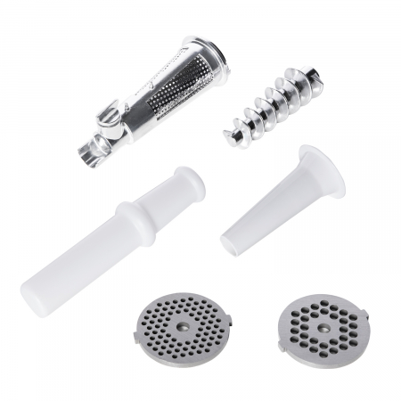 Masina electrica de tocat carne MGB-080 - Micul Fermier GF-0417, Rosie, 1200W, 1.6 kg/min. [3]