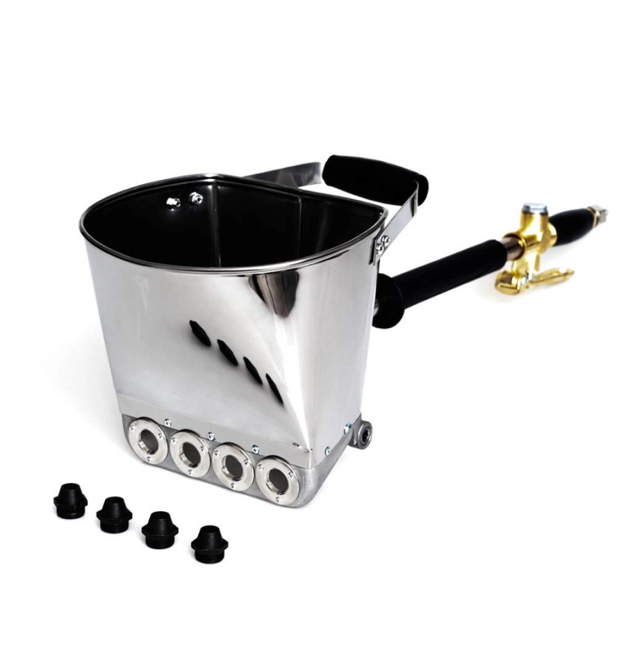 Masina pneumatica de tencuit pereti si tavan cu duze Campion CMP0713, Directie orizontala, Presiune 6-9 bari, 50m² / h, Aluminiu/Inox [3]