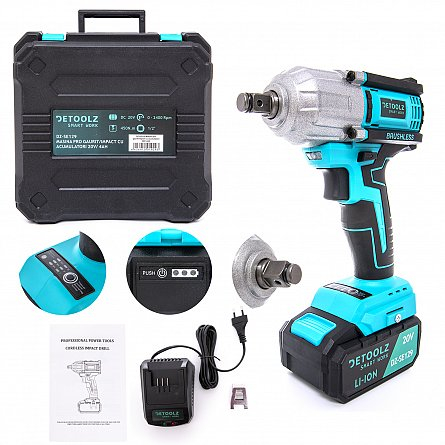 Masina de gaurit/impact PRO ,cu acumulator 20V/4Ah, DZ-SE129 [0]