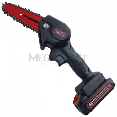 Mini fierastrau cu lant electric Campion ALFA 48V , 2 acumulatori, 3 lanturi, incarcator, geanta de transport [1]