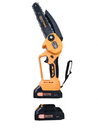 Mini Fierastrau cu lant Rotor RCC550, 550W, 3000RPM, 21V/1.5Ah, 2 acumulatori inclusi [2]