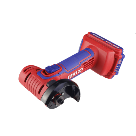 Mini polizor unghiular cu 1 acumulator 2.0Ah, 76mm, 7 discuri incluse - ELAG76017, EMTOP [2]