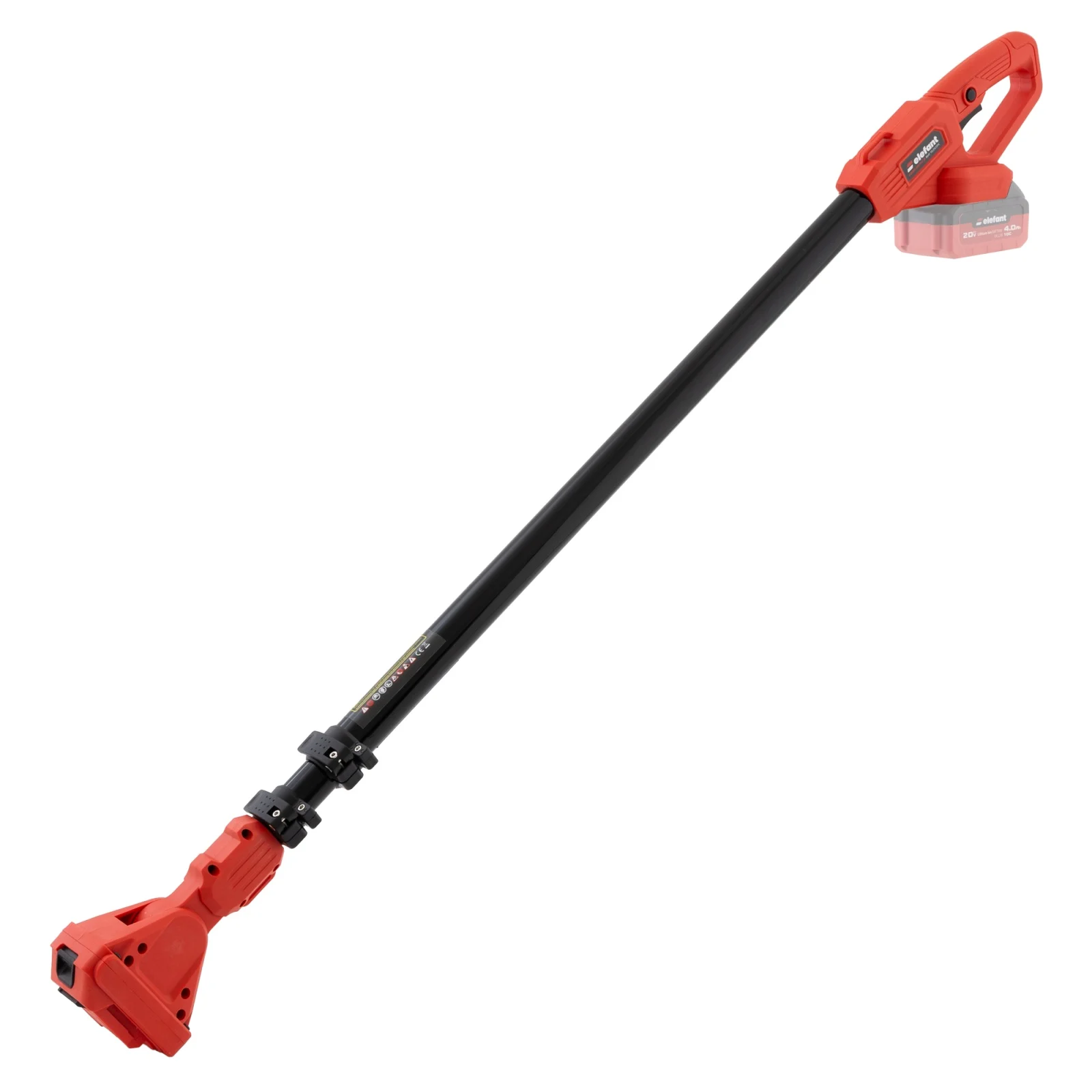 Minifierastrau cu extensie prelungire pe acumulator Elefant, 350W, 20V/4Ah, 4000RPM, Lungime lama 8" [11]