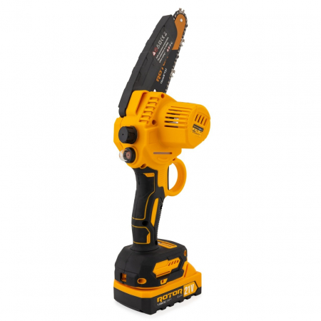 Minifierastrau pe acumulator Rotor, 21V/ 1.5Ah, 4500RPM, 1 Lama 6"+lant/1 Lama 8"+lant [3]