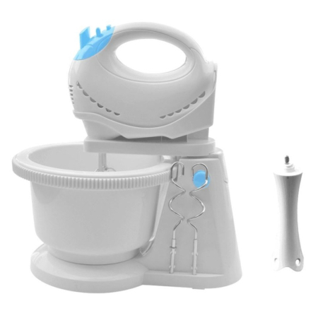 Mixer cu bol rotativ si blender 2in1 Rosberg R51115C, 300W, 5 viteze, 2 Palete framantat, 2 Palete mixat [1]