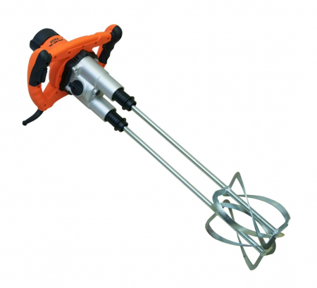 Mixer pentru mortar dublu Atika, 1800W, 2 viteze, diametru 220mm, volum de amestecare 90L [0]