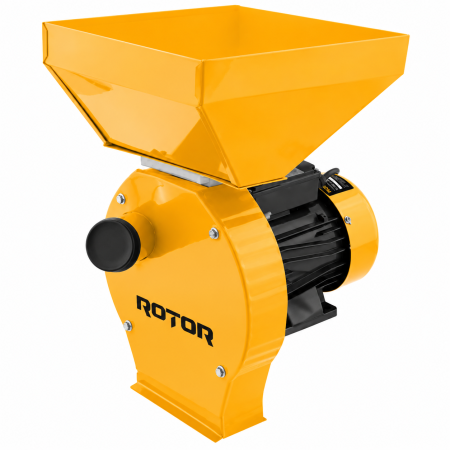 Mori & Batoze - Moara pentru cereale Rotor, 3900W, 2850RPM, Cuva 15L, Productivitate 270kg/h, 4 site incluse