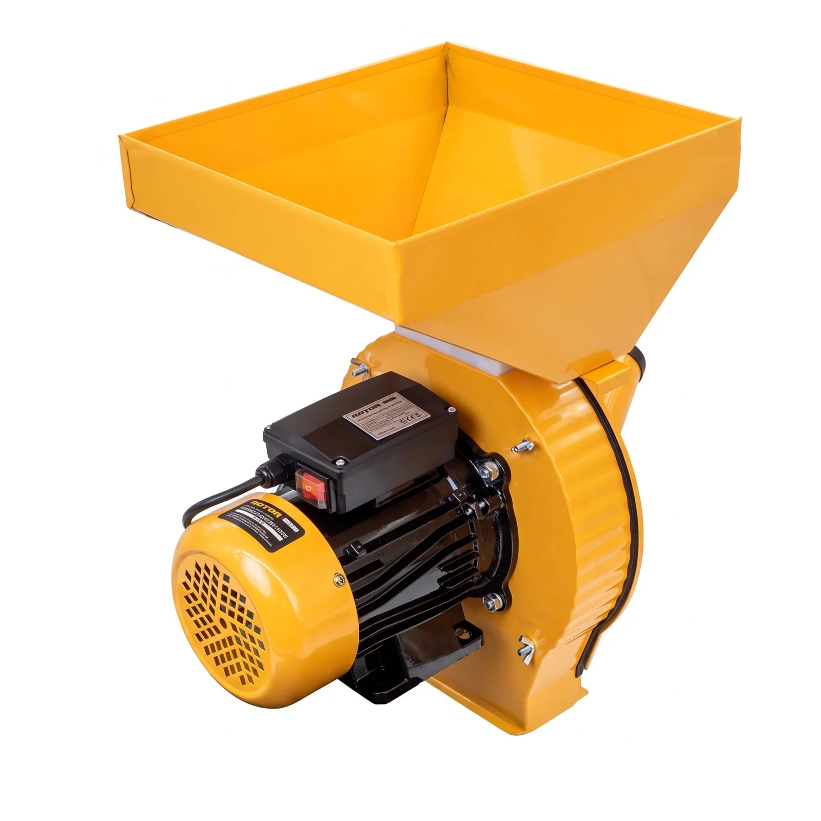Moara pentru cereale Rotor, 3900W, 2850RPM, Cuva 15L, Productivitate 270kg/h, 4 site incluse [3]