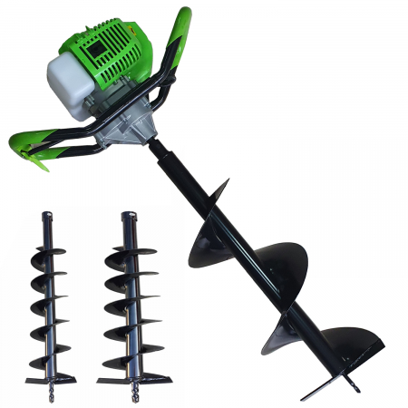 Motoburghie - Motoburghiu, Foreza de Pamant Craf-Tec,  6CP, 2 Burghie Incluse ( 150mm, 250mm )