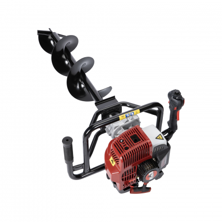 Motoburghiu (foreza) pentru pamant Trigo Tech Micul Fermier GF-1058, 1.5kW, 2timpi, 3000RPM, Fara burghiu inclus [0]