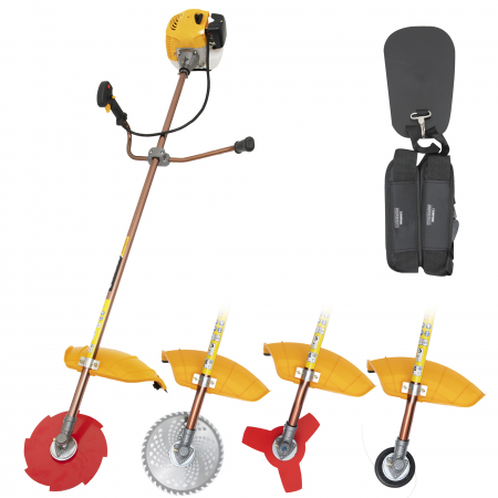 Motocoasa MOTOYAMA Japan Professional, 7.5CP, benzina, 2 timpi, 9 accesorii incluse, 5500W [1]