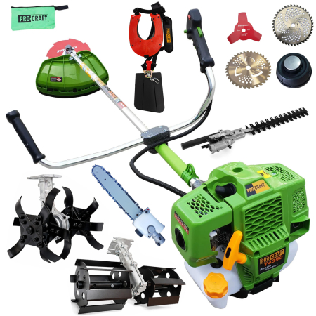 Motocoasa ProCraft Germany , 6CP, 58CC, 4 Sisteme de Taiere [0]