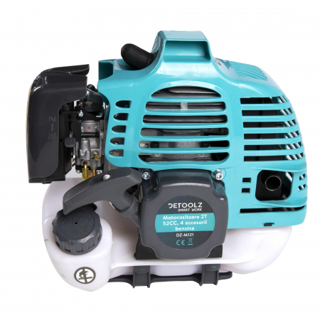 Motocositoare Detoolz DZ-M121, 1.9CP, 2 Timpi, benzina, 52CC, 4 accesorii incluse [8]