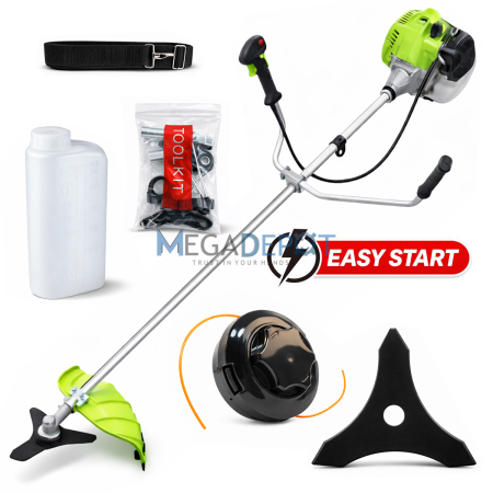 Motocositoare pe benzina Craft-Tec Mega Power X8800, 8CP, 58CC, 12.000RPM, Accesorii incluse [1]